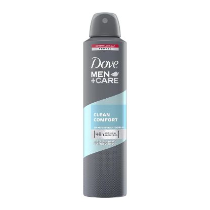 Picture of DOVE MEN+CARE ANTIPERSPIRANT AEROSOL CLEAN COMFORT 250ML