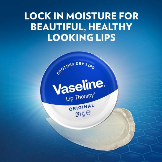 Picture of VASELINE LIP THERAPY PETROLEUM JELLY 20G