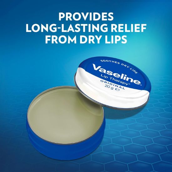 Picture of VASELINE LIP THERAPY PETROLEUM JELLY 20G