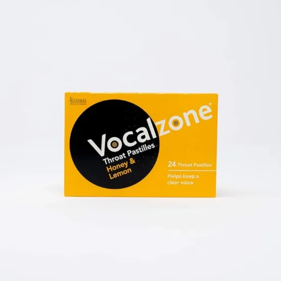 Picture of VOCALZONE THROAT PASTILLES - HONEY & LEMON
