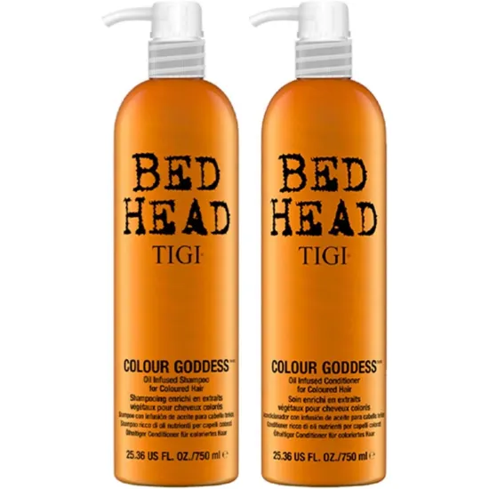 Picture of TIGI BED HEAD 2X750ML DUO SHAMPOO & CONDITIONER COLOUR GODDESS