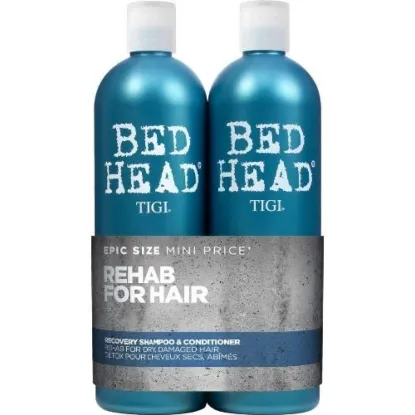 Picture of TIGI BED HEAD 2X750ML DUO SHAMPOO & CONDITIONER RECOVERY