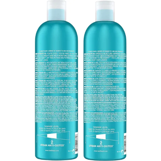 Picture of TIGI BED HEAD 2X750ML DUO SHAMPOO & CONDITIONER RECOVERY