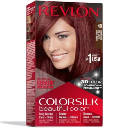 Picture of REVLON COLORSILK AUBURN BROWN 49