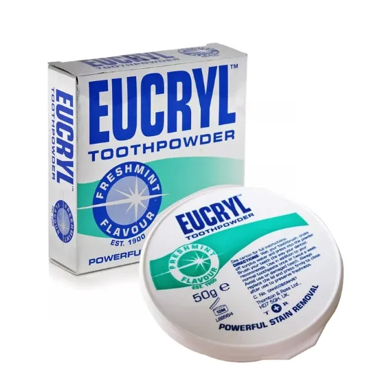 Picture of Eucryl Smokers Freshmint Toothpowder 50g