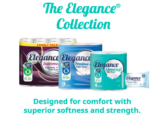 Picture of ELEGANCE MOIST TOILET TISSUE WIPES 40 SHEET